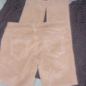 maurices size small womens corduroy tan  pants five stretch
